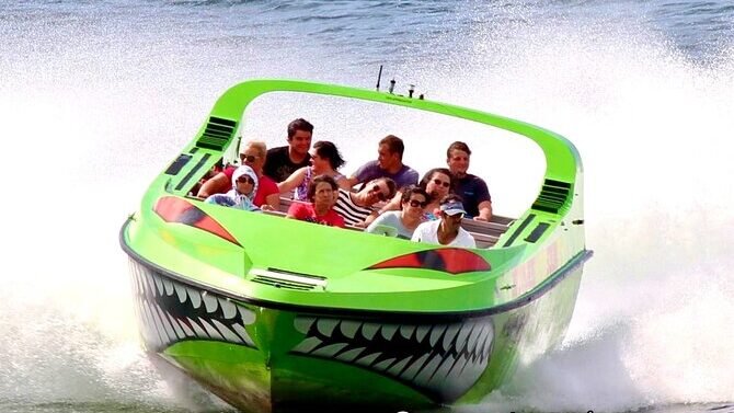 scream machine jet boat tour