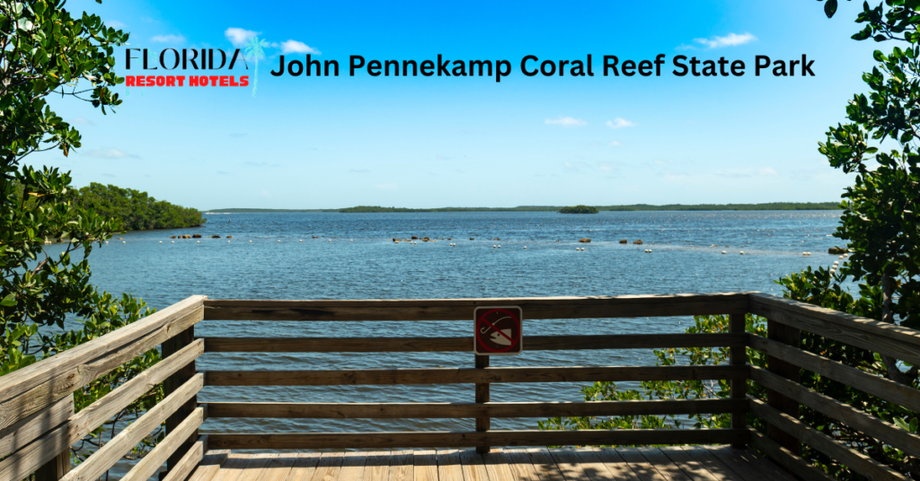 photo of John Pennekamp Coral Reef State Park walkway