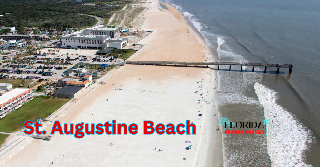 St. Augustine Beach Ariel photo